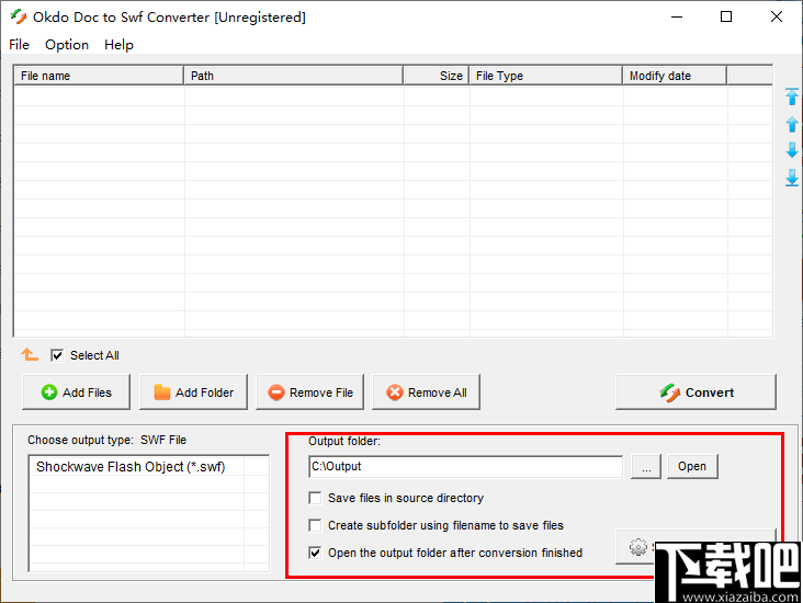 Okdo Doc to Swf Converter