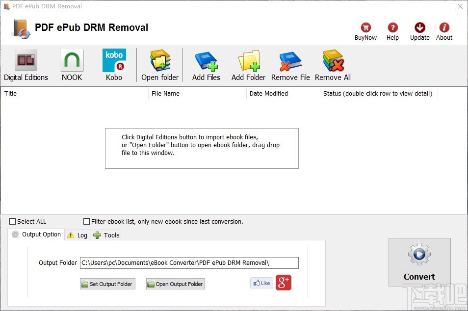 PDF ePub DRM Removal(PDF DRM删除器)