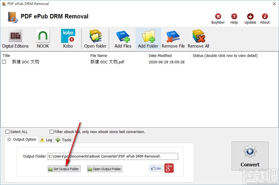 PDF ePub DRM Removal(PDF DRM删除器)