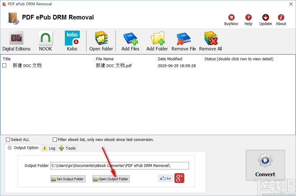 PDF ePub DRM Removal(PDF DRM删除器)