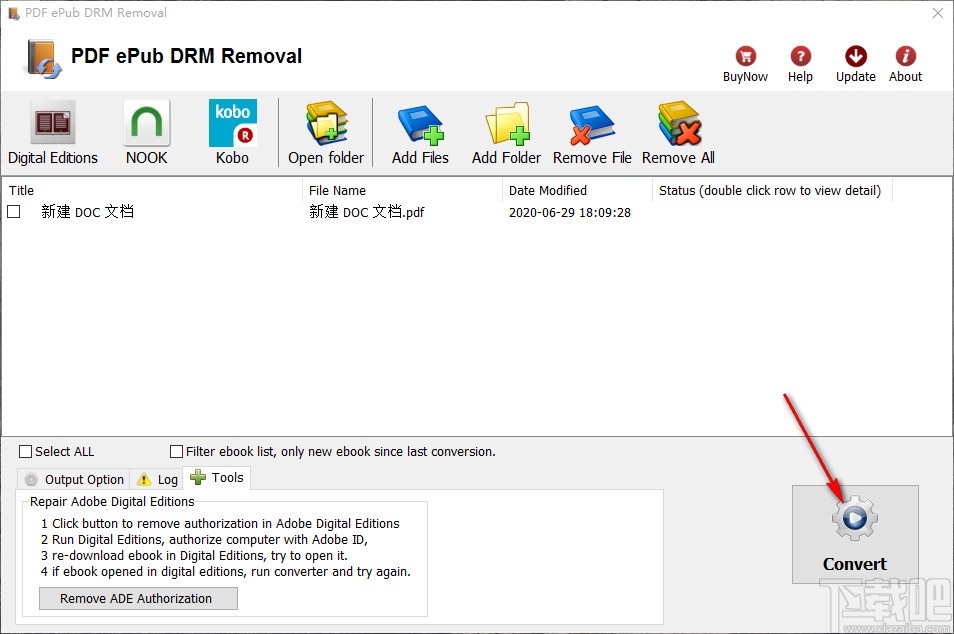 PDF ePub DRM Removal(PDF DRM删除器)