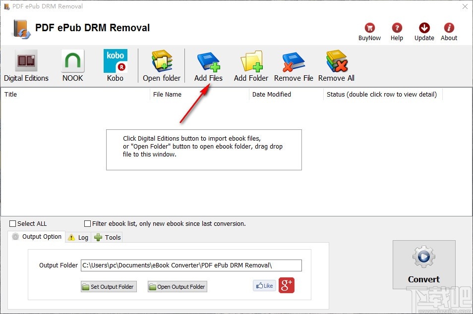 PDF ePub DRM Removal(PDF DRM删除器)