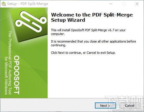 Opoosoft PDF Split Merge(PDF文档分割合并器)