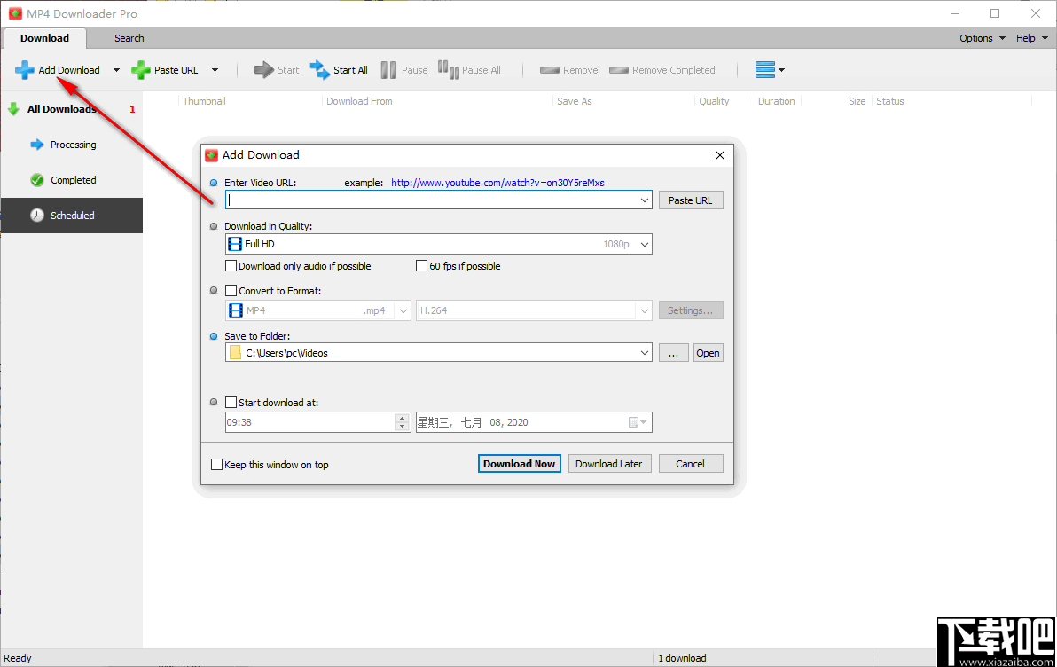 MP4 Downloader pro