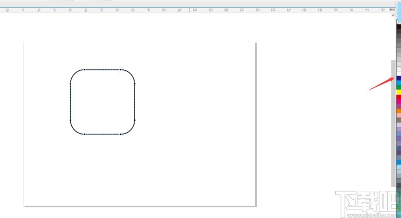 coreldraw2020画圆角的操作方法